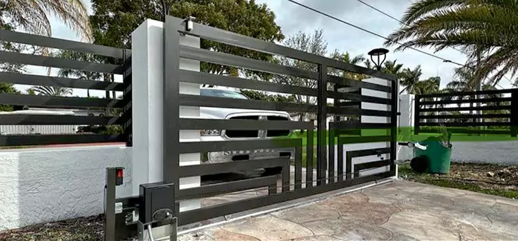 Automatic Driveway Gate Installation Four Corners