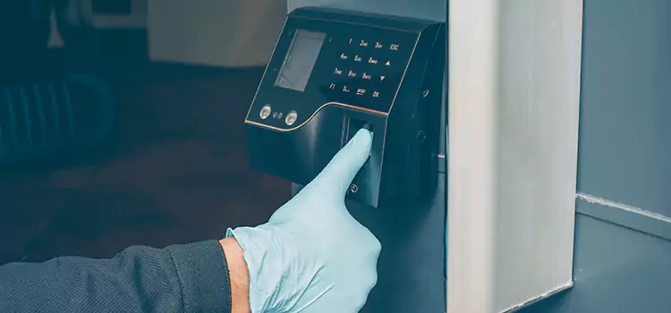 Residential Fingerprint Locks Four Corners