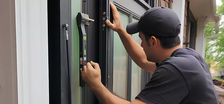 Fix Latch on Sliding Door Four Corners