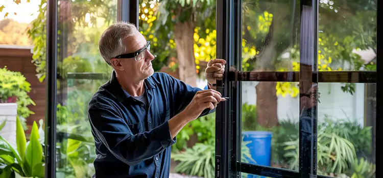 Replacing Sliding Door Lock Four Corners